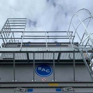 Steel access platform