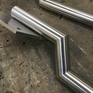 Architectural metal work - stainless steel railings image