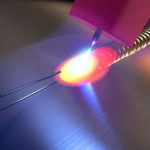 TIG welding metal