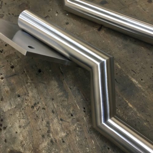 Architectural metal work - stainless steel railings image